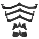 Stealth Elite Lat Pulldown Bars – 5-Piece Heavy Duty Set
