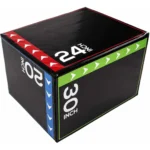 Stealth Elite Soft Plyo Box 3-in-1 – Adjustable Plyometric Training Box with High Compression Sponge