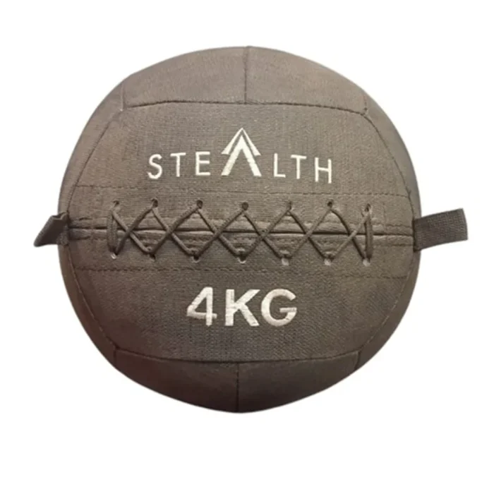 Stealth Wall Ball Black – Durable Wall Ball for Functional Training - Image 1